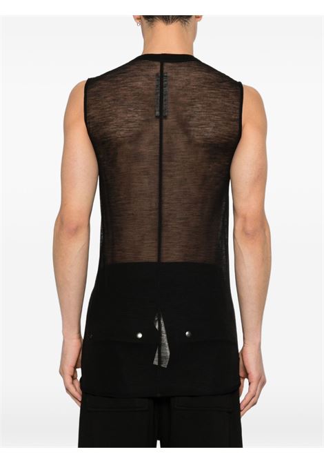 basiic sl t tank top man black RICK OWENS | RU01F2151 JWR09